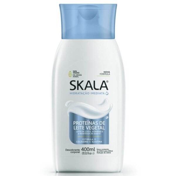 HIDRATANTE CORPORAL PROTEÍNAS DE LEITE VEGETAL SKALA 400ML