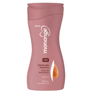 Loção Hidratante Monange Pele Seca Leite De Amêndoas 200 Ml