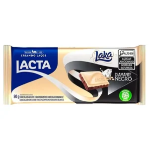 Chocolate Lacta Laka Diamante negro 80g