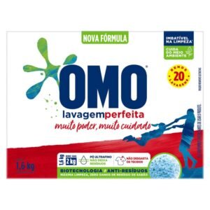 OMO Sabão Em Pó Lavagem Perfeita 1,6kg