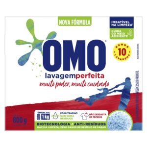 OMO Sabão Em Pó Lavagem Perfeita 800G