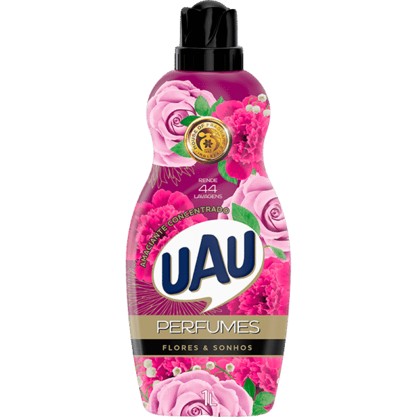 AMACIANTE CONCENTRADO UAU FLORES E SONHOS 1L