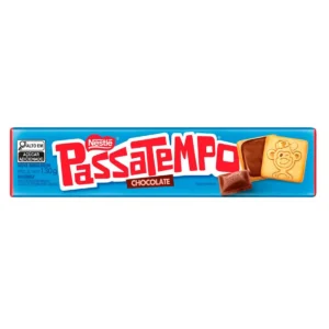 Biscoito Passatempo Recheado Chocolate 130g