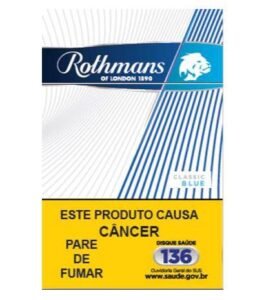CIGARRO ROTHMANS LIMITED WHITE BLUE