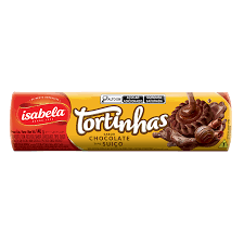 BISCOITO ISABELA TORTINHAS CHOCOLATE TIPO SUIÇO 140g