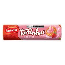 BISCOITO ISABELA TORTINHAS MORANGO 140g