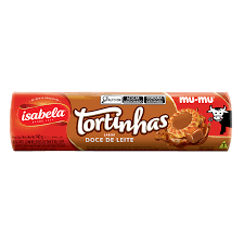 BISCOITO ISABELA TORTINHAS DOCE DE LEITE 140g